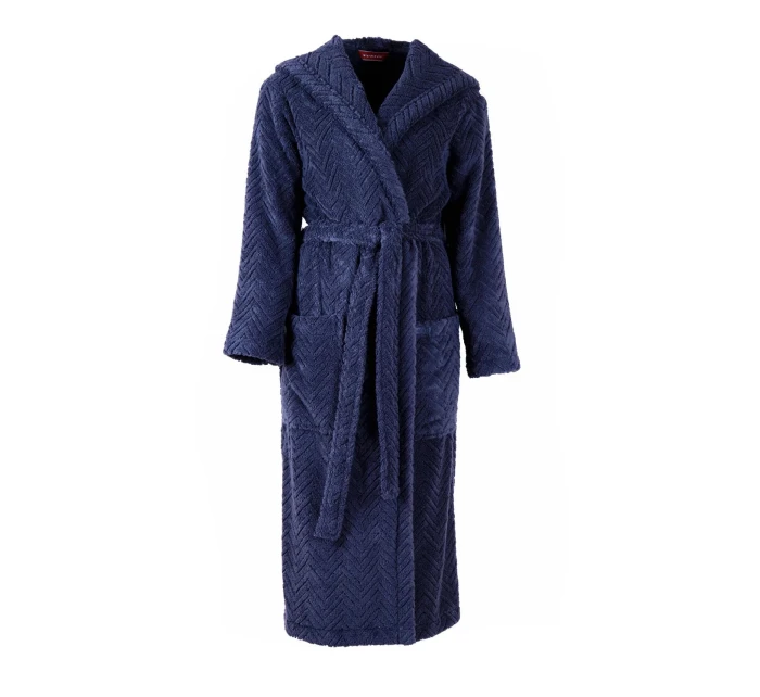 Pánský župan Athena s kapucí 3116 tmavě modrá - Vestis Pánský župan Athena s kapucí 3116 tmavě modrá - Vestis