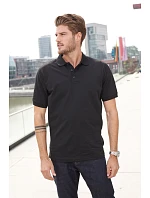 Daiber JN 710 Pánské elastické piqué polo 02.0710 white Daiber JN 710 Pánské elastické piqué polo 02.0710 white
