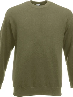 Fruit of the Loom Premium Set-In Sweat Pánská mikina 16.2154 classic olive