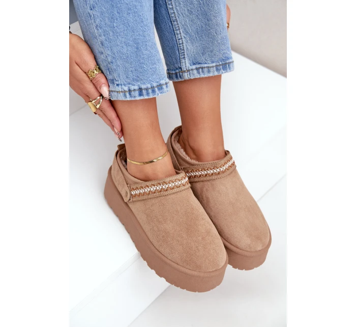 Sněhule S Dekorativním Béžové model 21681025 - Boto