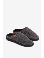 Pánské Černé Papuče Serevan Pánské Černé Papuče Serevan