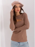 Czapka AT CZ model 18917689 beżowy - FPrice Czapka AT CZ model 18917689 beżowy - FPrice