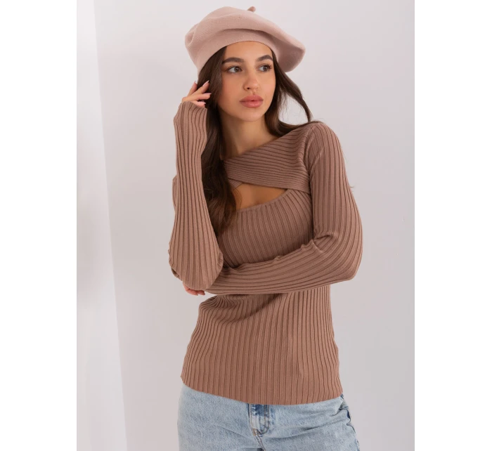 Czapka AT CZ model 18917689 beżowy - FPrice Czapka AT CZ model 18917689 beżowy - FPrice