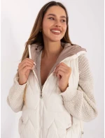 Kamizelka MBM KZ model 21217650 ecru - FPrice