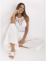 Spodnie MI SP model 21151232 ecru - FPrice Spodnie MI SP model 21151232 ecru - FPrice