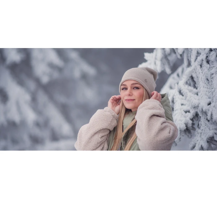Dámská čepice Vuch Vera Beige Dámská čepice Vuch Vera Beige