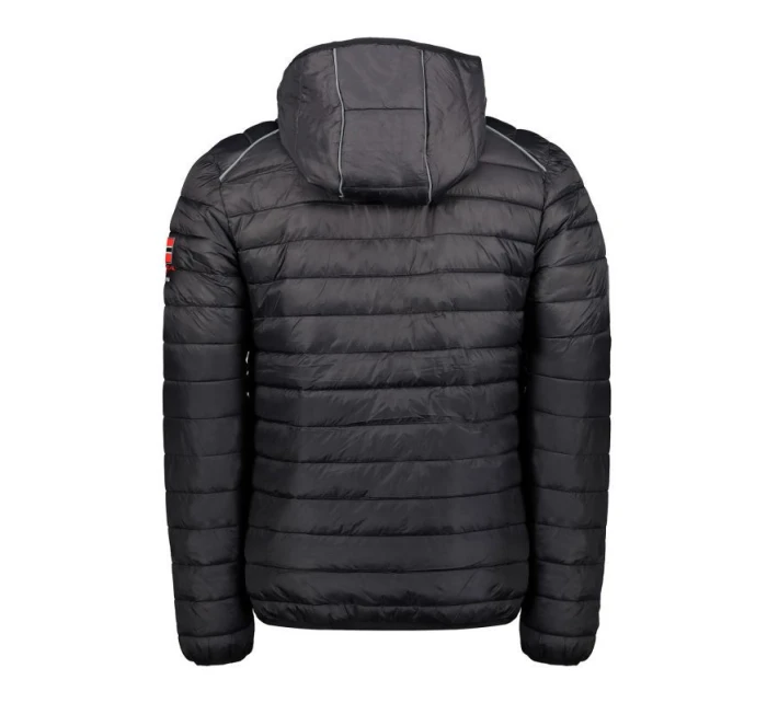 Pánská bunda WY6357H Černá vzor - Geographical Norway