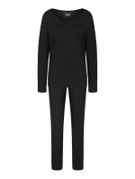 Dámské pyžamo Timeless Sensuality PK LSL - BLACK - černé 0004 - TRIUMPH