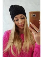 Fleecová čepice Marta K231 černá Fleecová čepice Marta K231 černá