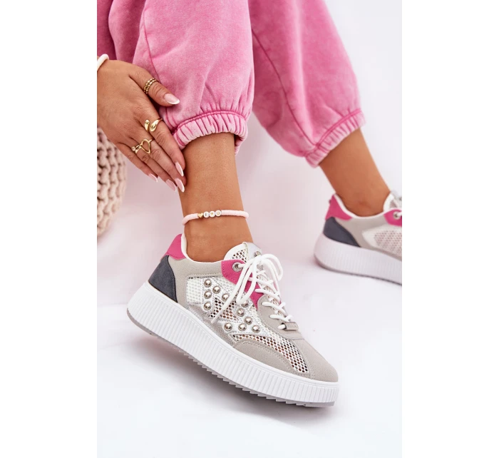 Dámské Sportovní Boty Se A Šedé model 21687867 - Boto Dámské Sportovní Boty Se A Šedé model 21687867 - Boto