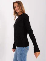Sweter AT SW model 18895620 czarny - FPrice