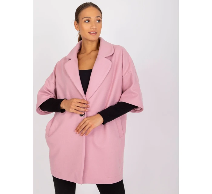 Dámský kabát CHA PL 0409.30x světle růžový