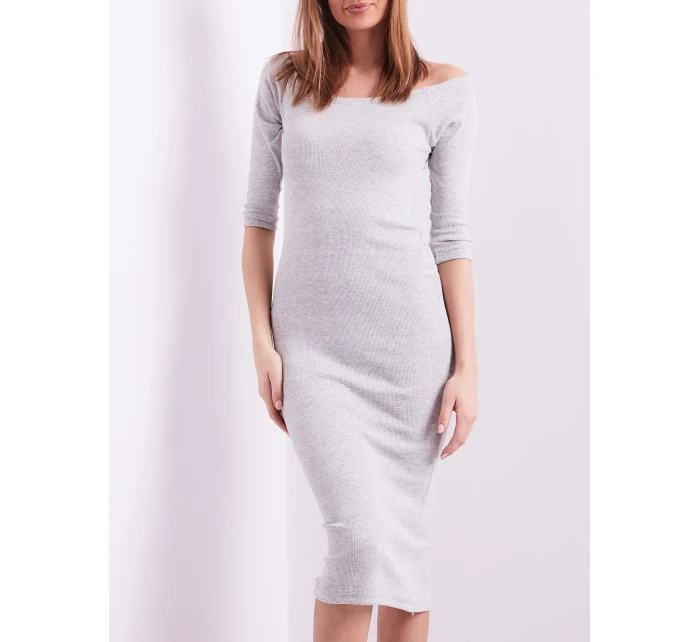 Šaty CZ SK 4196.00 světle šedá