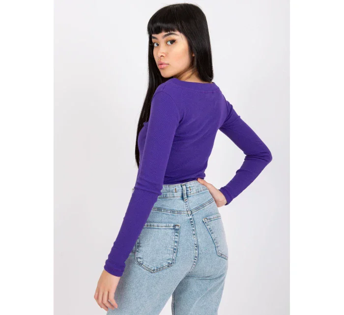 Halenka RV BZ 7439.18 tmavě fialová Halenka RV BZ 7439.18 tmavě fialová