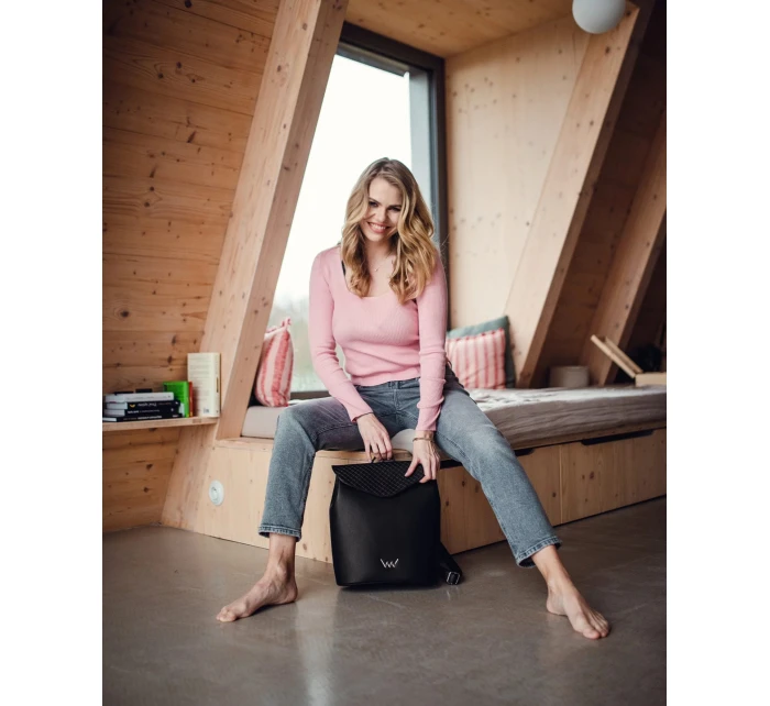 Městský batoh VUCH Joanna Diamond Black Městský batoh VUCH Joanna Diamond Black