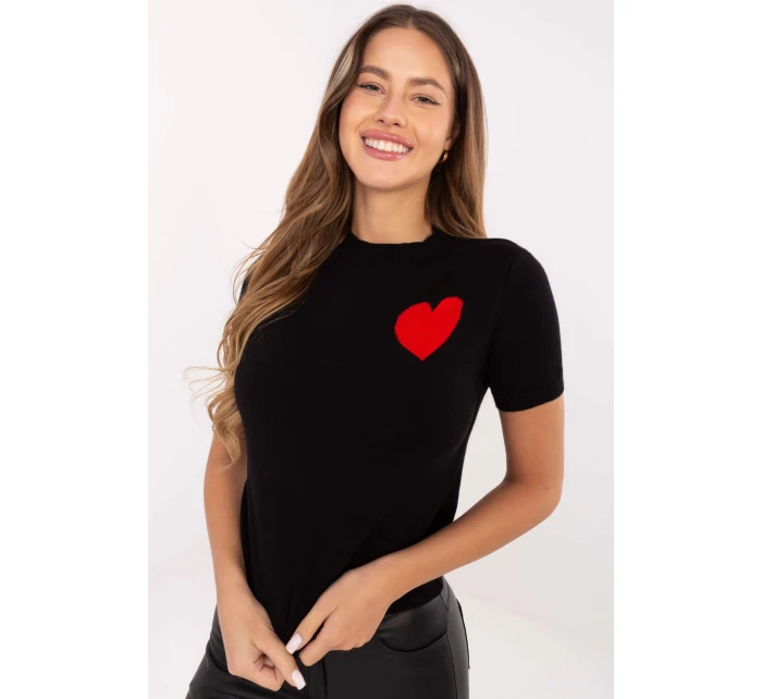 Svetr s krátkým rukávem  model 219973 Factory Price