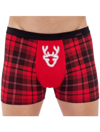 Pánské boxerky 007/76 Red nose 2 - CORNETTE Pánské boxerky 007/76 Red nose 2 - CORNETTE