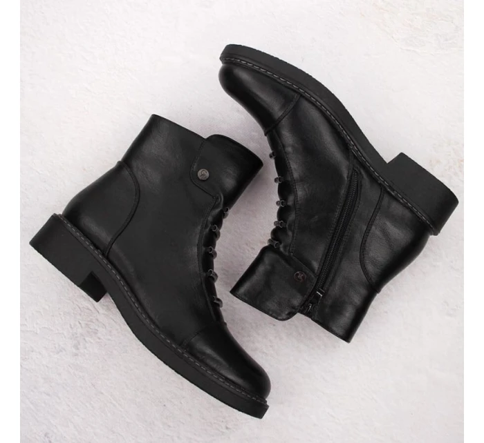 Zateplené boty W model 21305013 - JEZZI Zateplené boty W model 21305013 - JEZZI