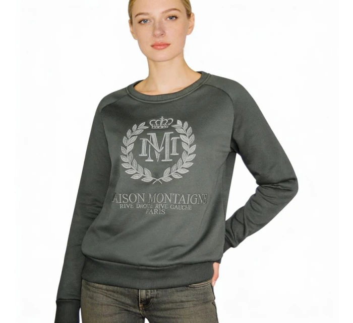 Maison Montaigne FIMOSAI DGREY MT LADY 016 mikina (RBMWW6410F/MM-GRIS FONCÉ)