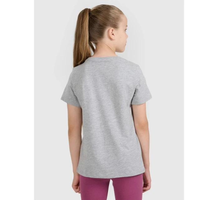 Dívčí hladké tričko 4F 4FJWMM00TTSHF2332-25M Dívčí hladké tričko 4F 4FJWMM00TTSHF2332-25M