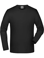 JN 56 Elastické tričko s dlouhým rukávem model 22528854 black - Daiber JN 56 Elastické tričko s dlouhým rukávem model 22528854 black - Daiber