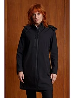 Women Dámský kabát deep black model 22499545 - NEOBLU Women Dámský kabát deep black model 22499545 - NEOBLU