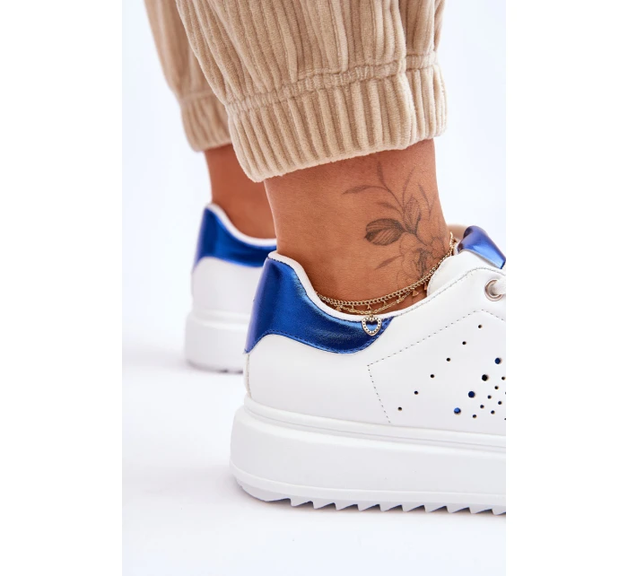 Dámská sportovní obuv bílá a Modre Be First! Dámská sportovní obuv bílá a Modre Be First!