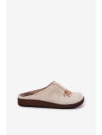 Dámské domácí obuv pantofle model 21714570 béžové - Inblu