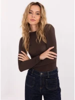 Bluzka IT BZ model 21757247 brązowy - FPrice Bluzka IT BZ model 21757247 brązowy - FPrice