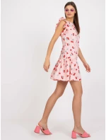 Šaty LK SK 506950 1.12P světle růžová Šaty LK SK 506950 1.12P světle růžová