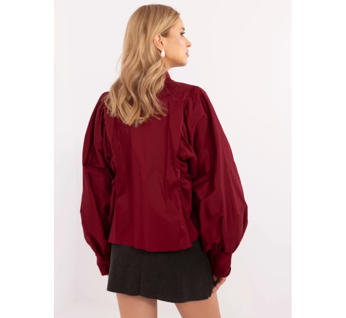 MI KS košile model 20758515 kaštanová - FPrice