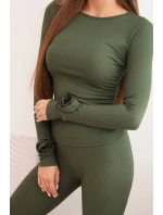 Dámský komplet model 21949088 khaki - Kesi