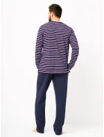 Pánské pyžamo Key MNS 316 B25 délka/r M-2XL Pánské pyžamo Key MNS 316 B25 délka/r M-2XL