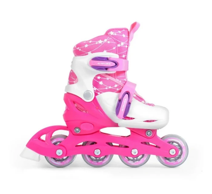 Sport Pink LED kolečkové brusle 2 v 1 model 21761702 - SMJ