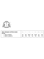 B&C Inspire Zipped Hood_° Pánská mikina s kapucí 01.U35B white B&C Inspire Zipped Hood_° Pánská mikina s kapucí 01.U35B white