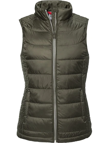 Russell Athletic 441F Dámská Nano vesta 10.441F dark olive Russell Athletic 441F Dámská Nano vesta 10.441F dark olive