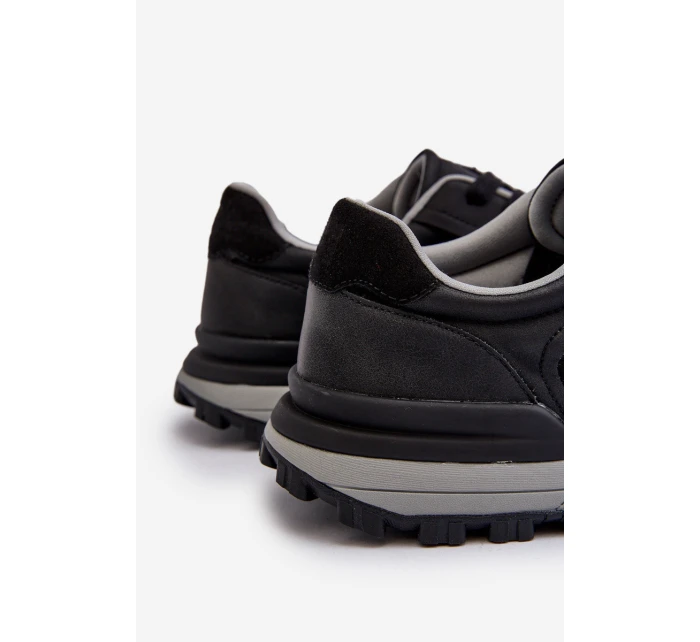 Pánské tenisky Big Star NN174069 Memory Foam System Černé Pánské tenisky Big Star NN174069 Memory Foam System Černé