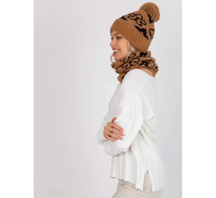 Dámská čepice AT CZ CM 317 hnědá Dámská čepice AT CZ CM 317 hnědá