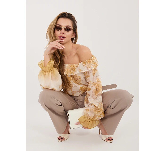 Bluzka IT BZ model 22041098 żółty - FPrice Bluzka IT BZ model 22041098 żółty - FPrice