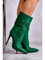 Boty na podpatku model 173773 Step in style Boty na podpatku model 173773 Step in style