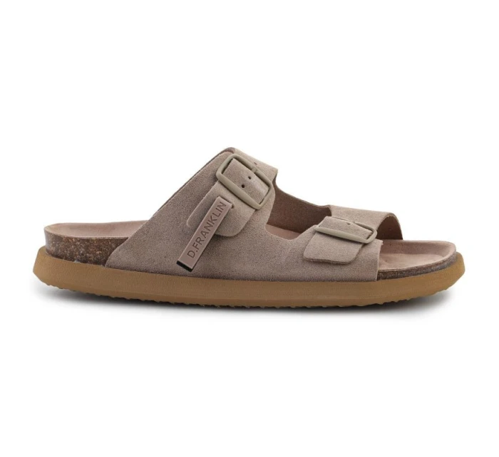D.Franklin Vibe Sandály s přezkou Žabky DFSH407001-TAUP