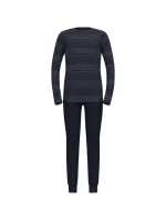 Termoaktivní prádlo - Odlo Set ACTIVE WARM Special Set velikost M námořnická modrá