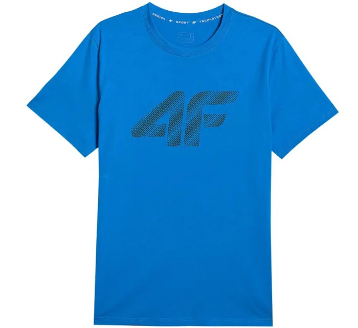 Pánské tričko 4F M3342 modré 4FWMM00TTSHM3342 33S pánské Pánské tričko 4F M3342 modré 4FWMM00TTSHM3342 33S pánské