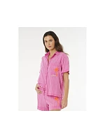 Koszulka damska Malibu Shirt różowa model 22245819 - Rip Curl Koszulka damska Malibu Shirt różowa model 22245819 - Rip Curl