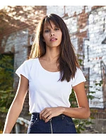 Dámské tričko z bio bavlny 02. red model 22533852 - Daiber