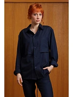 NEOBLU Madden Košilová bunda 24.4802 deep black