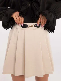 Spódnica MI SD model 20831794 beżowy - FPrice