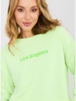 Mikina MJ BL Q2100.87 světle zelená