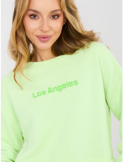 Mikina MJ BL Q2100.87 světle zelená