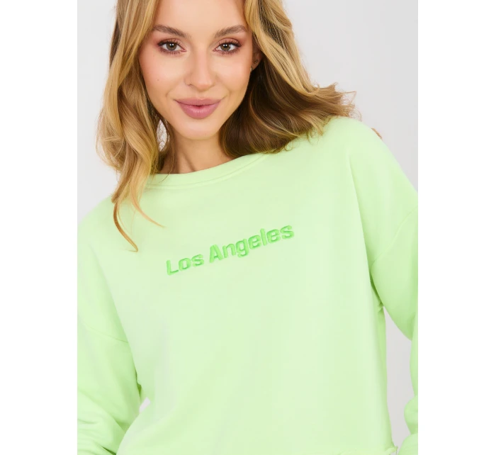 Mikina MJ BL Q2100.87 světle zelená